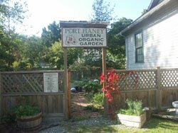 front gate of Urban Organic Garden